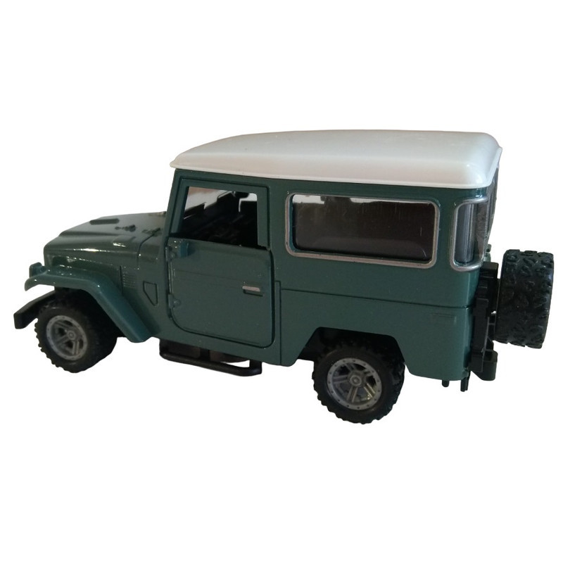 ماشین بازی مدل جیپ تویوتا فلزی کد 004