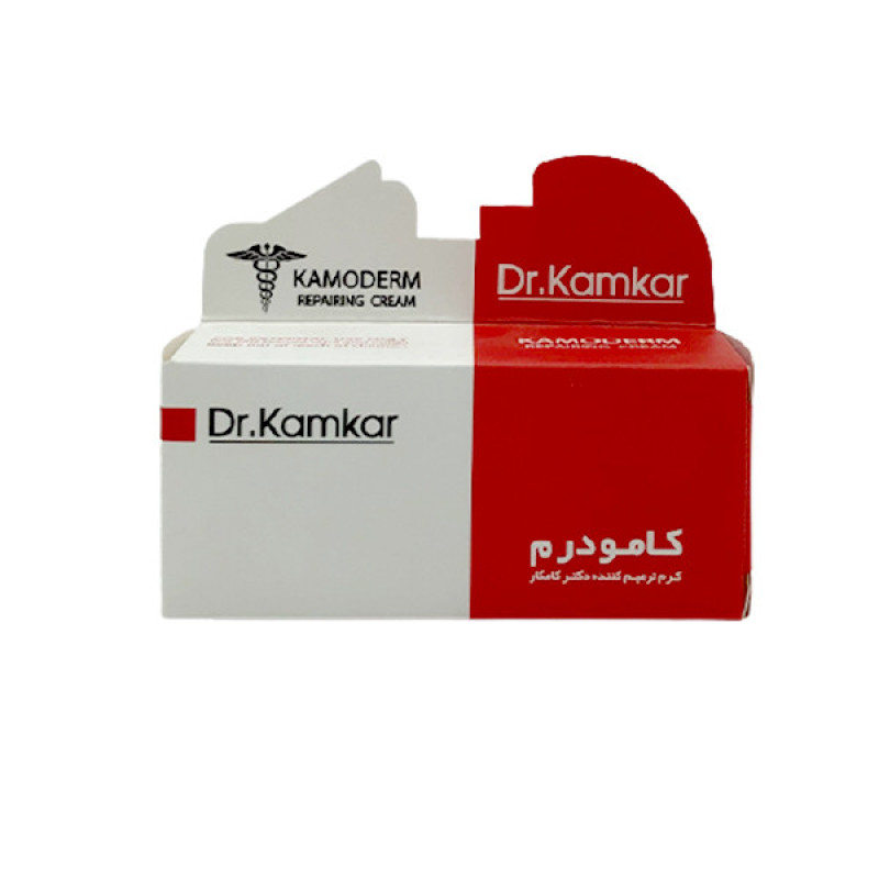 کرم ترمیم کننده دکتر کامکار مدل کامودرم حجم 50 میلی لیتر مجموعه 12 عددی
