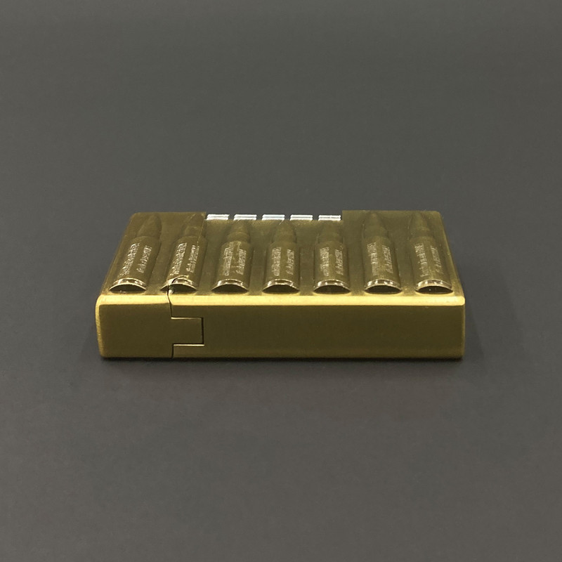 فندک مدل چرخ بغل طرح فشنگ کد DKD-1345