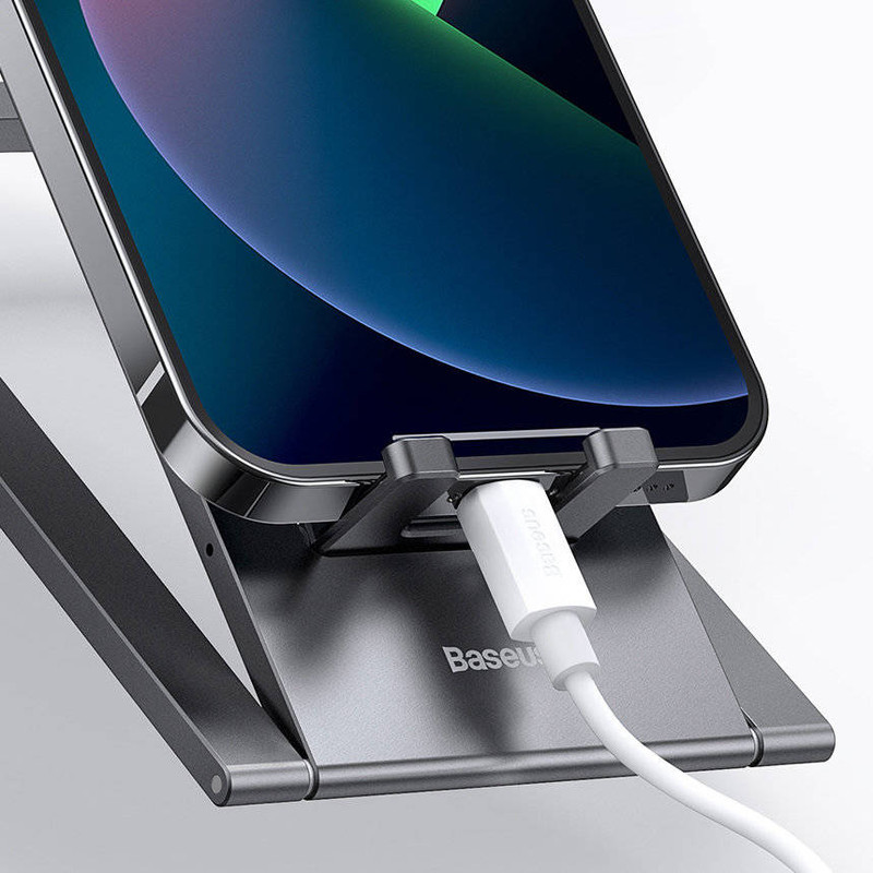 پایه نگهدارنده گوشی موبایل بیسوس مدل Foldable Metal