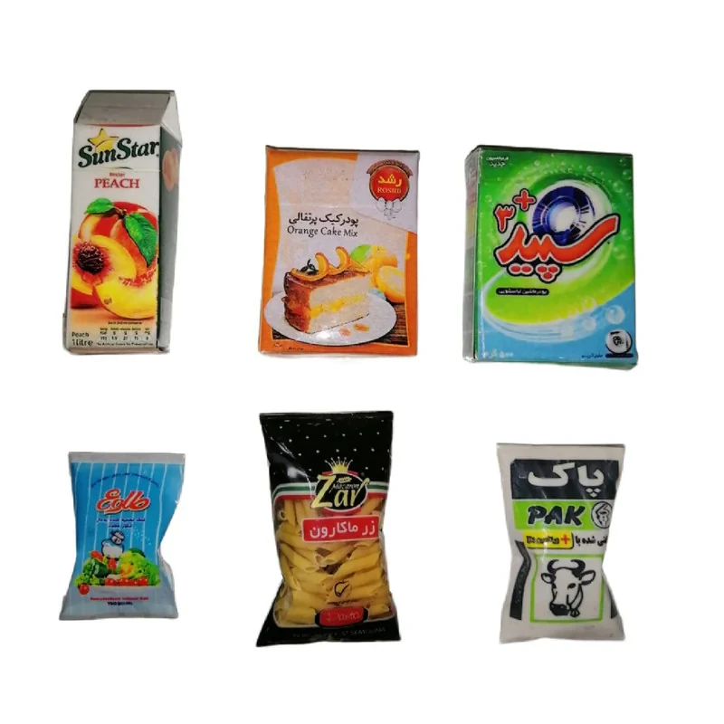 مگنت مدل مینیاتوری مجموعه 6 عددی