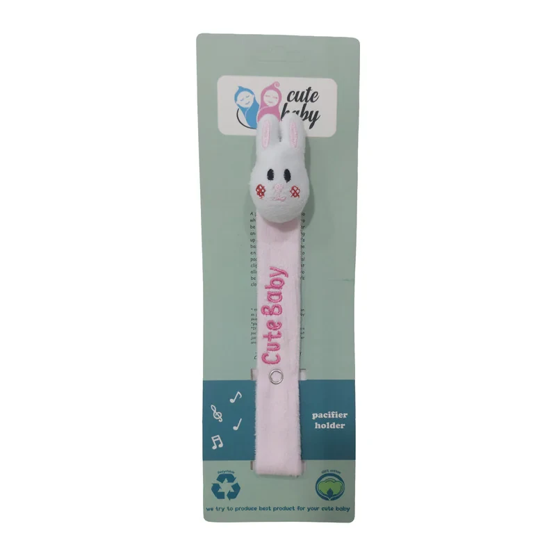 بند پستانک کیوت بیبی مدل خرگوش کد CB-03-01