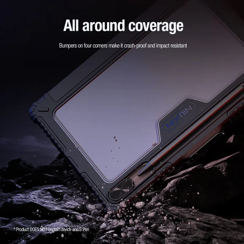 کیف کلاسوری نیلکین مدل Camshield Bumper مناسب برای تبلت سامسونگ Galaxy Tab S10 FE