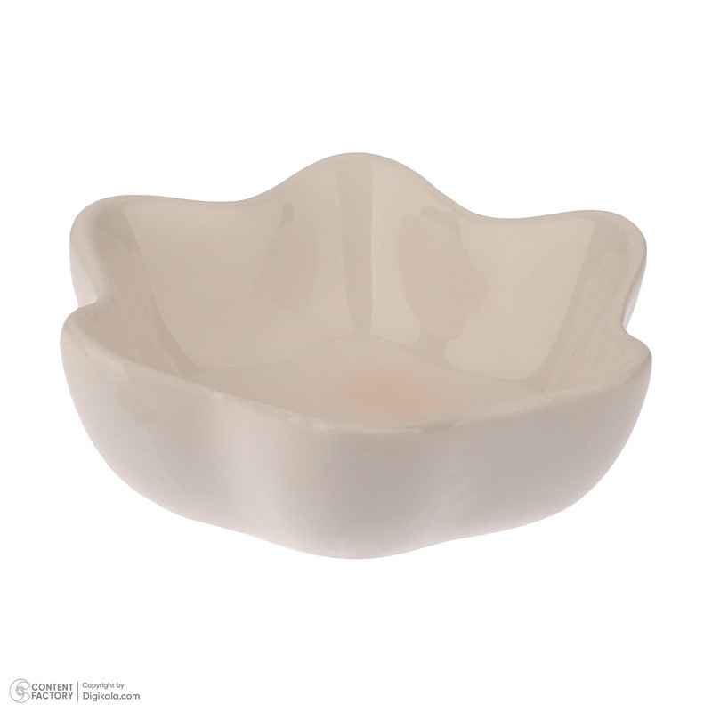 اردوخوری فانتزی مدل خورشید سرامیک و چوب با نگهدارنده 42.5x10.5x1.3 سانتی‌متر، کاسه 10.5x10.5x4 سانتی‌متر، مناسب شستشو با دست