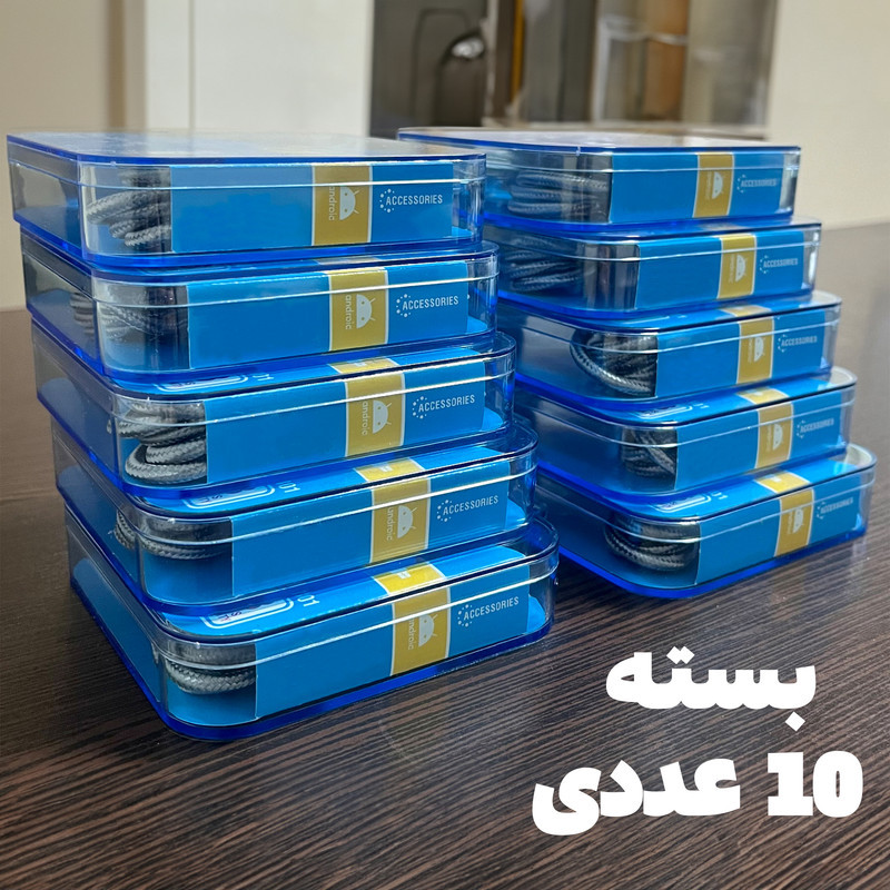 کابل USB-C بیاند مدل BCC-301kf  CHARGE DATA طول 1 متر بسته 10 عددی