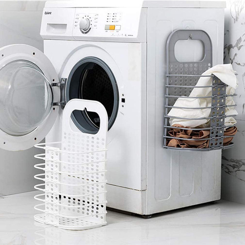 سبد رخت چرک مدل تاشو سیلیکونی