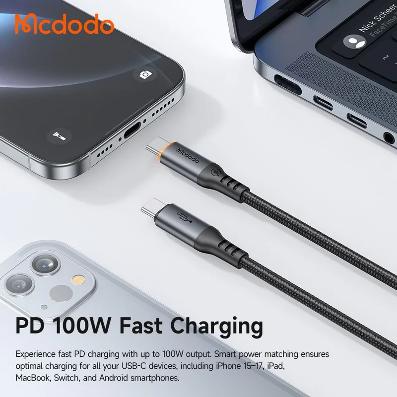 کابل USB-C مک دودو مدل CA-204 طول 1.2 متر