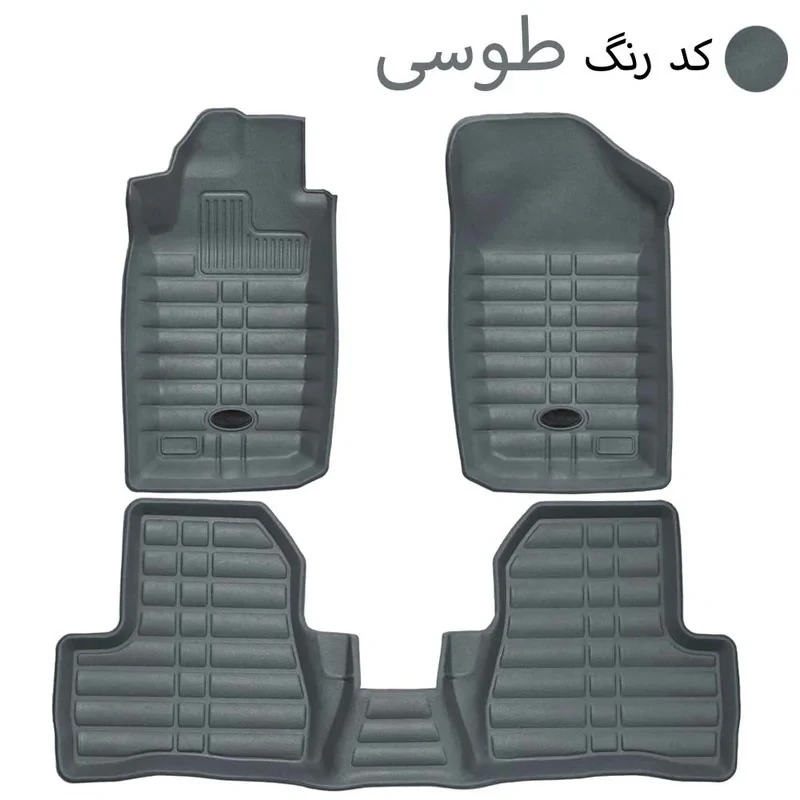 کفپوش سه بعدی خودرو بابل کارپت مدل چرمی مناسب برای پژو 207