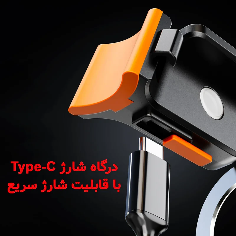 چراغ عقب دوچرخه مدل خورشیدی سنسور دار کد Solar-721