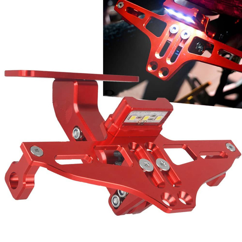 چراغ جا پلاکی و خطر موتور سیکلت وارون مدل A-138-LED