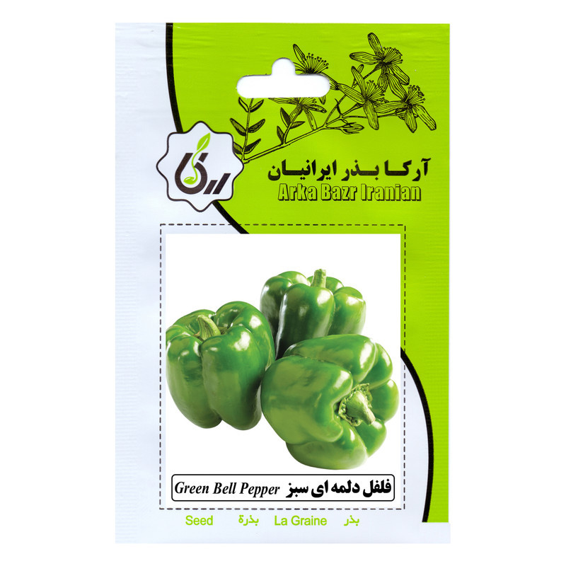 بذر صیفی جات گلدانی آرکا بذر ایرانیان کد ARK-A-ARK-08 وزن 100 گرم مجموعه 8 عددی