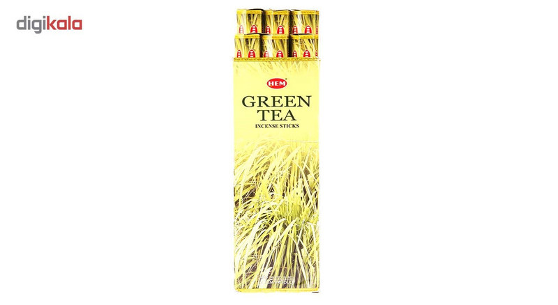عود هم مدل Green Tea کد 1036 6 بسته 20 عددی
