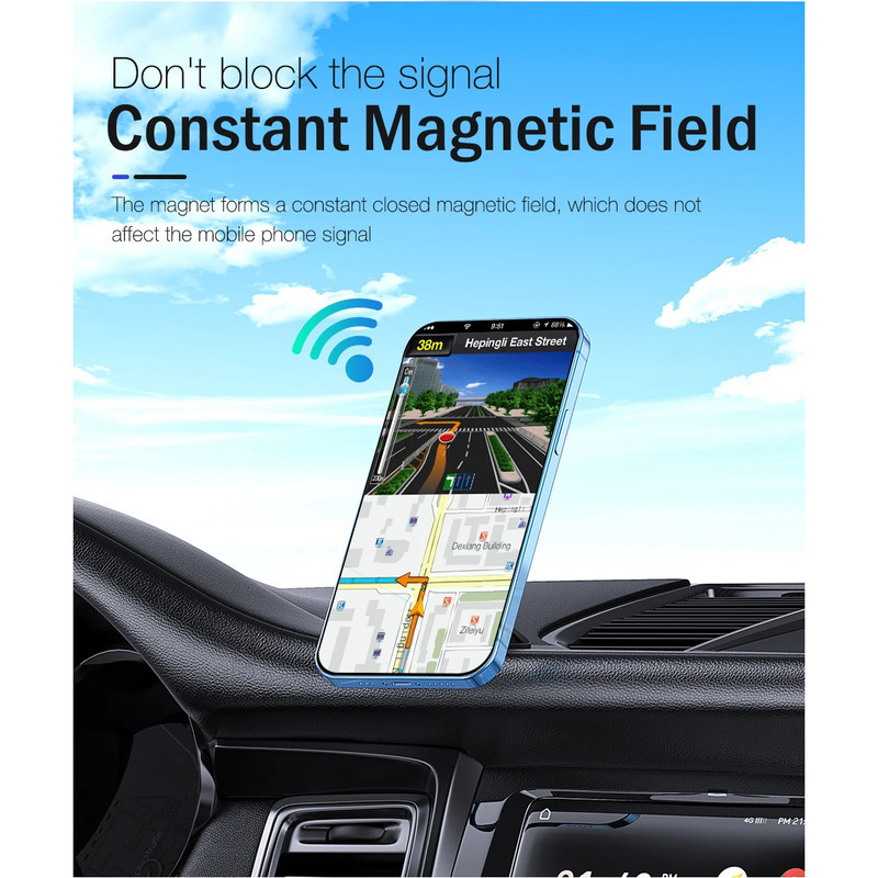 پایه نگهدارنده گوشی موبایل هارمن مدل UNIVERSAL MAGNETIC HR-6