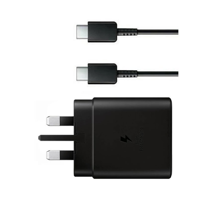 شارژر باتری موبایل  45 وات مدل EP-TA845  به همراه کابل USB-C