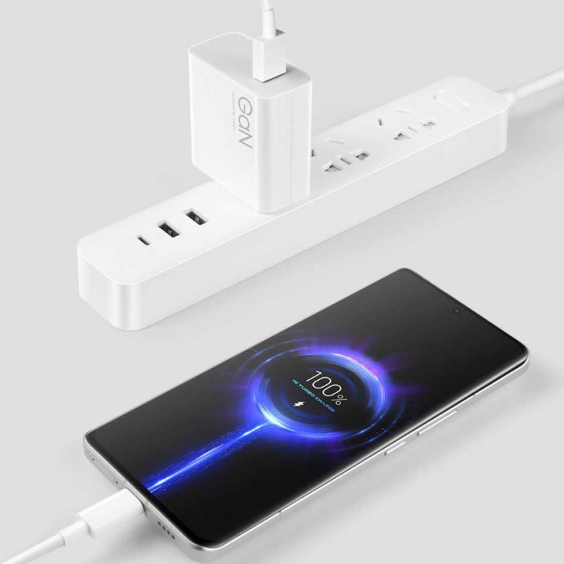 شارژر دیواری 120 وات مدل MDY-14-ED به همراه کابل تبدیل USB-C