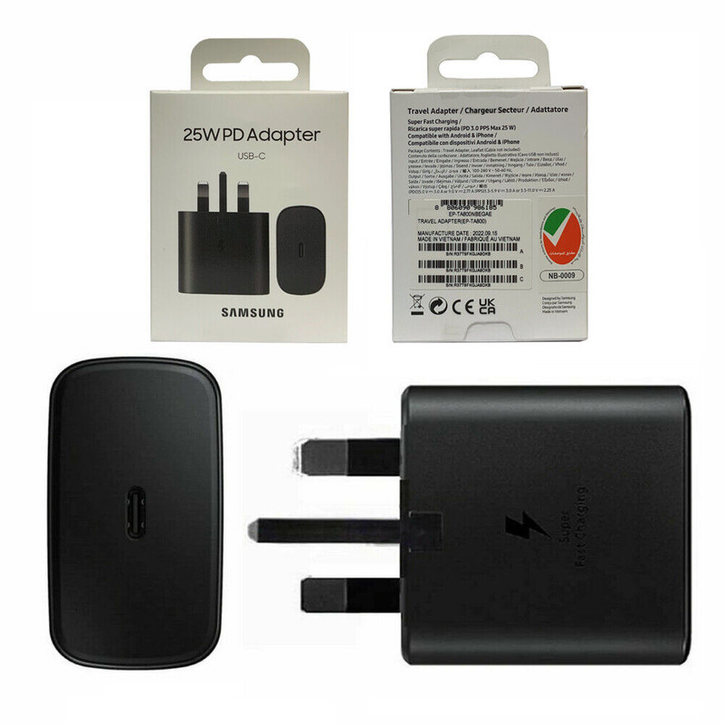 شارژر دیواری 25 وات سامسونگ مدل EP-TA800 PD