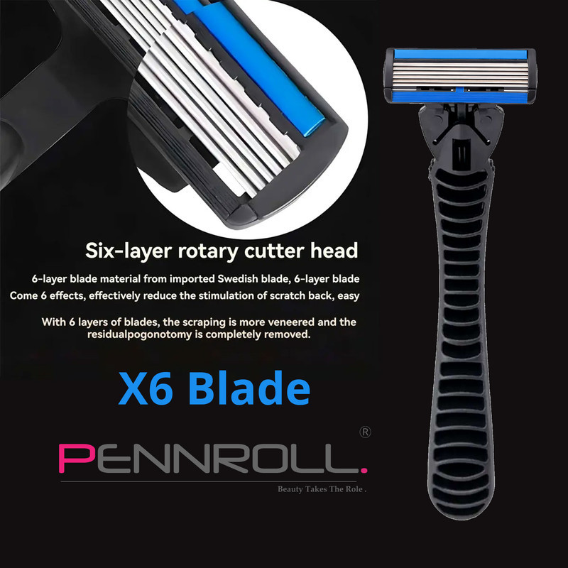 خود تراش پنرول مدل PRCL - PANDA Pro 6 - X2 بسته 2 عددی