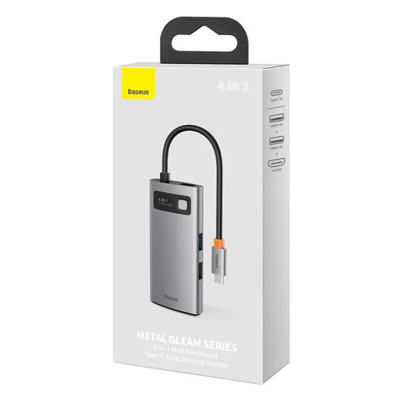 هاب 4 پورت USB-C باسئوس CAHUB-CY0G
