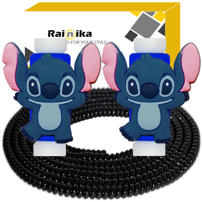 محافظ کابل شارژر و هندزفری رینیکا مدل Stitch AAA 03 مجموعه 3 عددی
