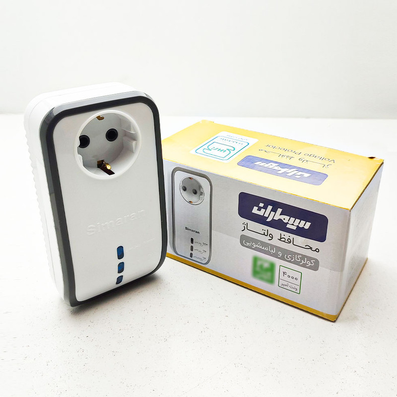 محافظ ولتاژ سیماران مدل SM-140-AW مناسب کولر گازی و لباسشویی