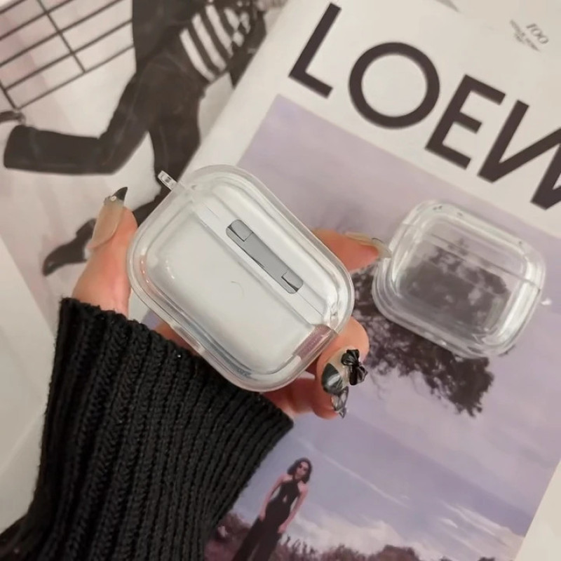 کاور گوف طرح Clear ShockProof مناسب برای کیس اپل ایرپاد پرو 2 به همراه گیره