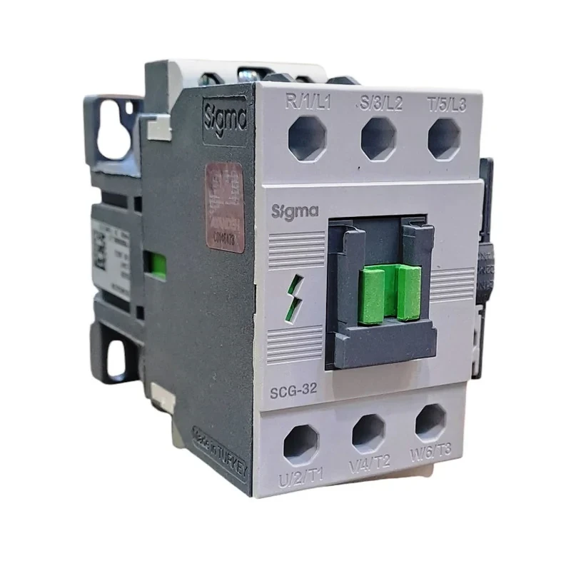 کنتاکتور 32 آمپر سه فاز سیگما کد SCG-32