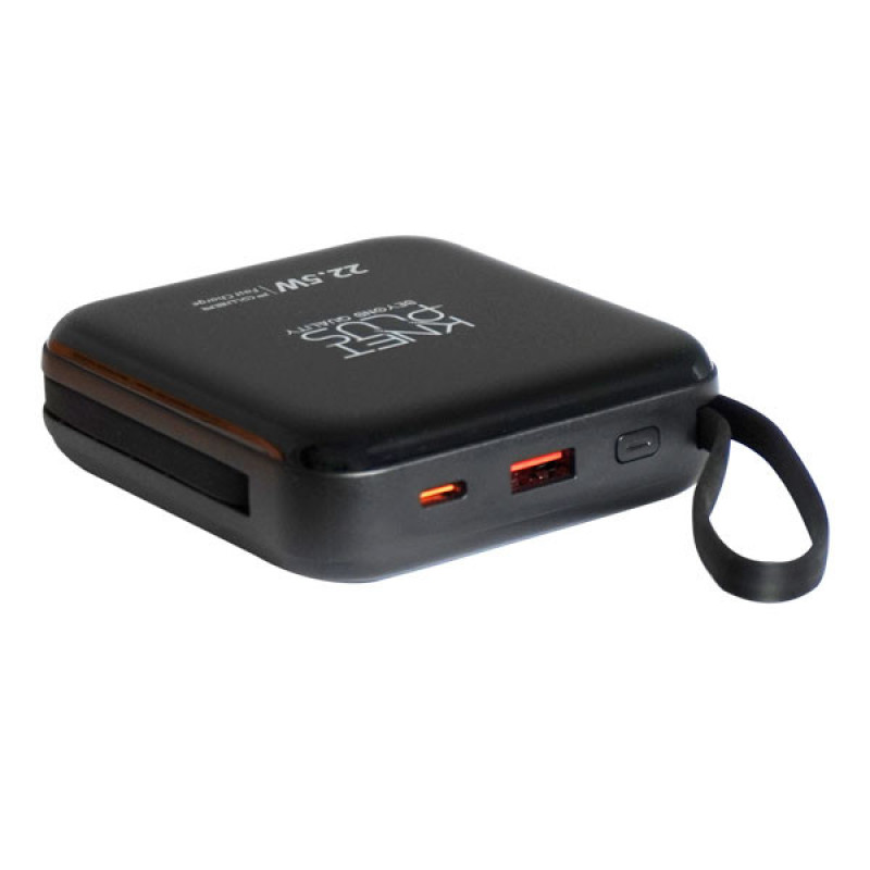 پاوربانک کی نت پلاس مدل KP-PB10000P41 ظرفیت 10000 میلی آمپر ساعت