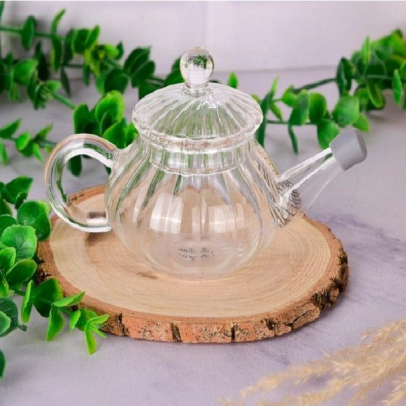 قوری زعفران مدل پیرکس کد 7933 گنجایش 180 میلی لیتر
