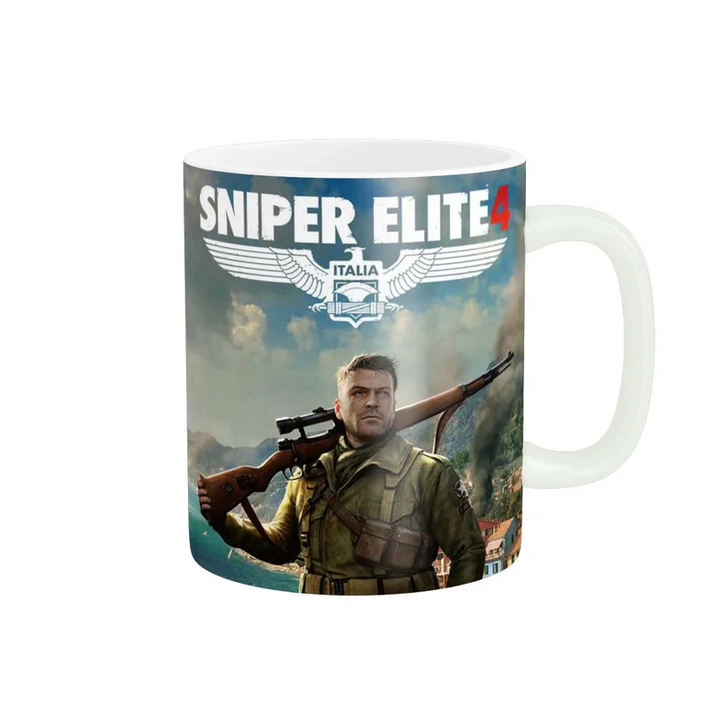 ماگ طرح بازی نخبه تک تیرانداز Sniper Elite کد SniperElite-07