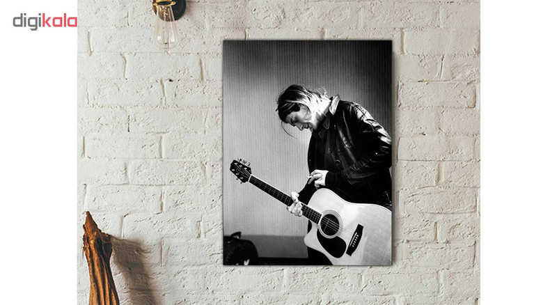 تابلو شاسی گالری آگاپه مدل H64 طرح Kurt Cobain