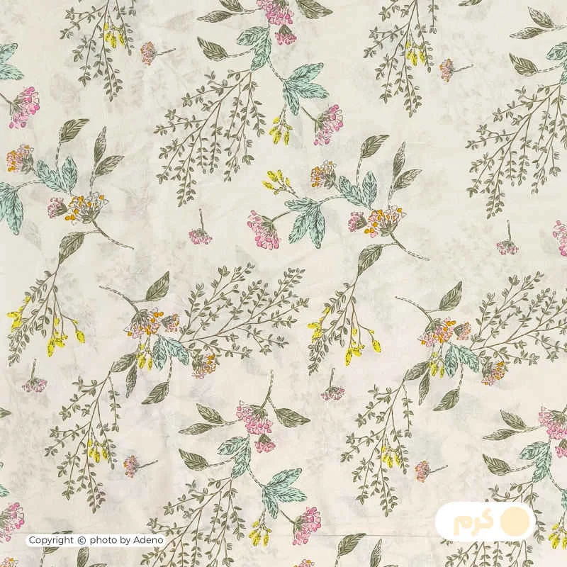 ملحفه آدنو مدل فرانک کد IR183 دونفره سایز 220x240 سانتی متر