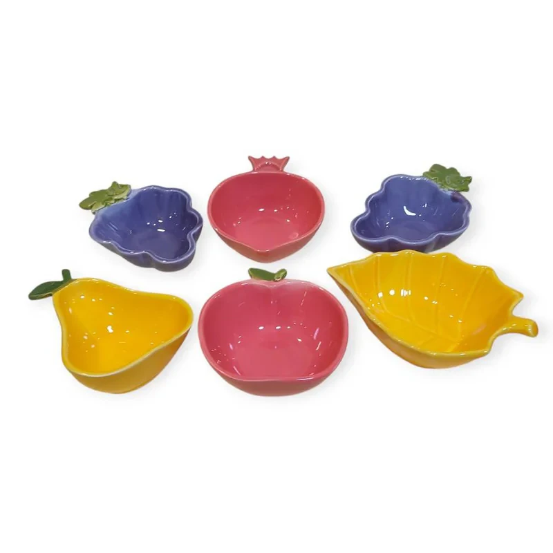 پیاله مدل 002 میوه ای بسته 6 عددی