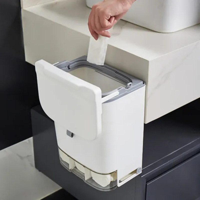 سطل زباله کابینتی مدل SQ8205