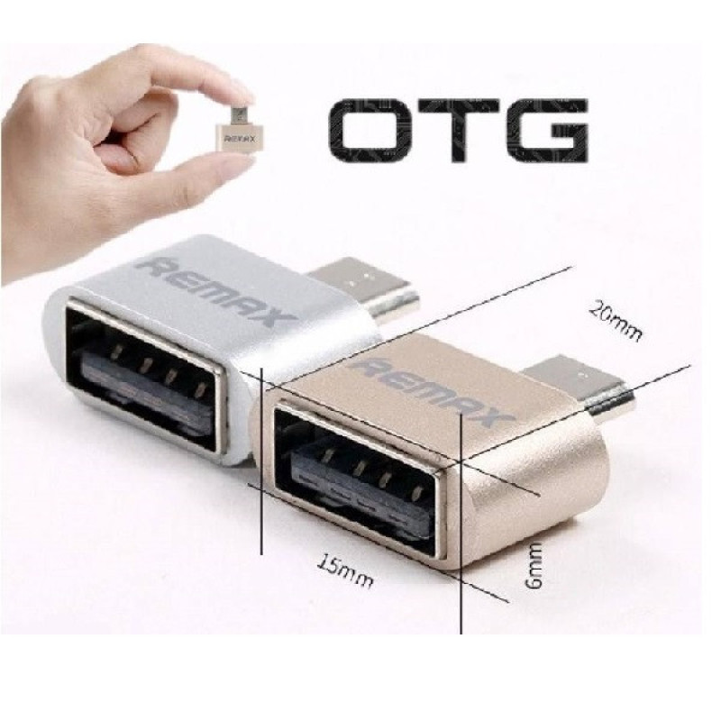 مبدل OTG microUSB ریمکس مدل FASHION