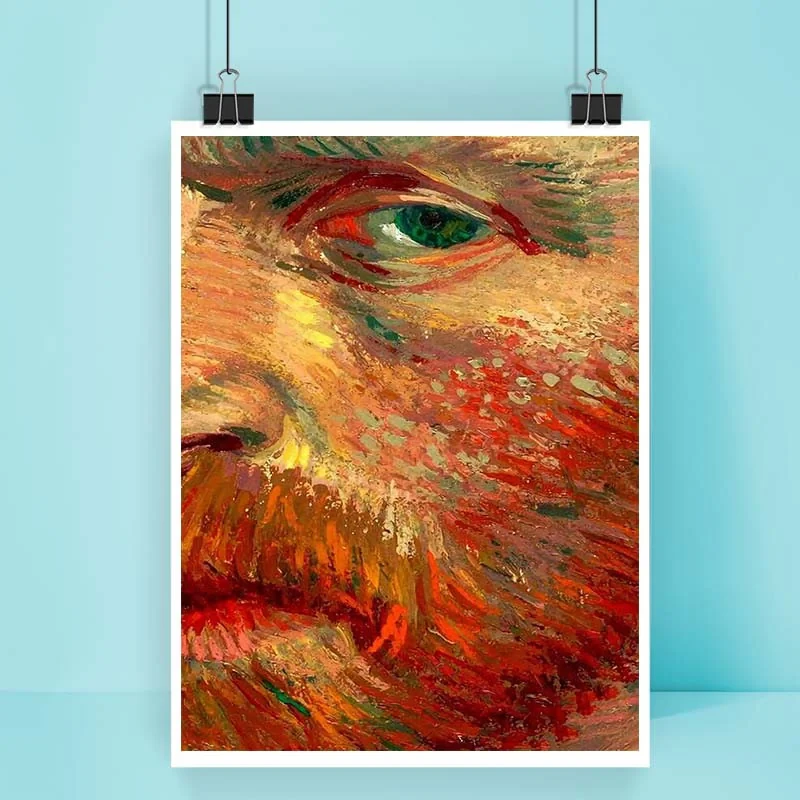 پوستر کارنيکا طرح نقاشی‌های ون‌گوگ Van Gogh Paintings کد 21265 مجموعه 8 عددی