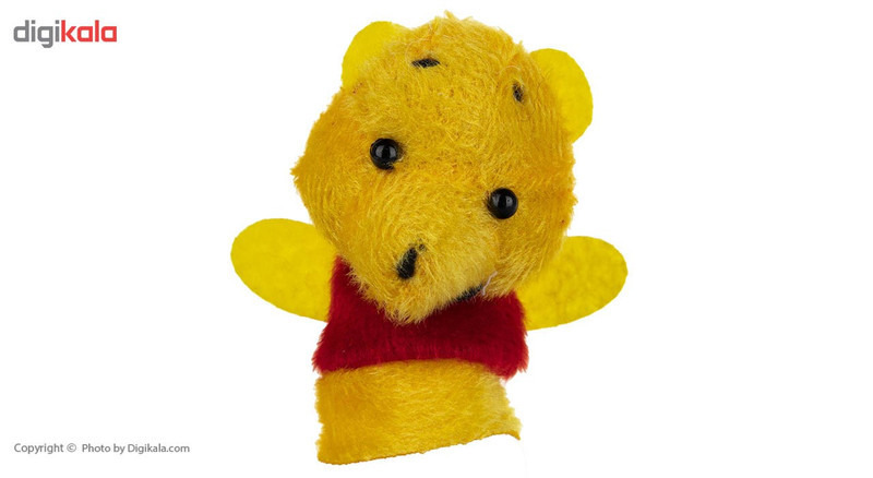 عروسک انگشتی پرشین صبا مدل Winnie The Pooh And Friends بسته 5 عددی