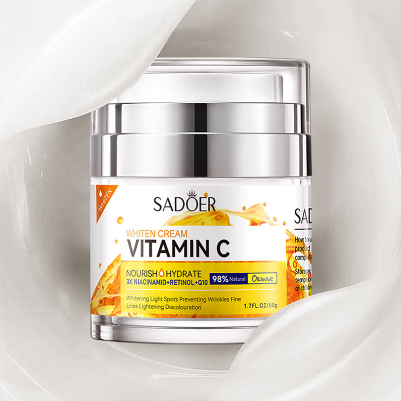 کرم روشن کننده سادور مدل vitamin c 3x وزن 50 گرم