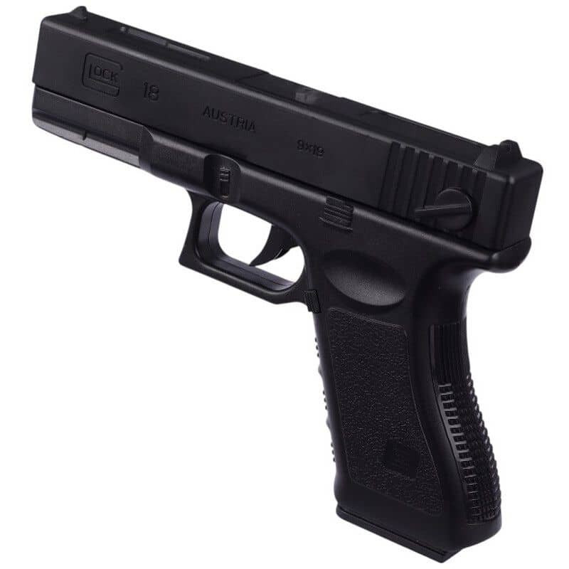 تفنگ بازی ناب سل مدل کلت لیزردار metal p-180