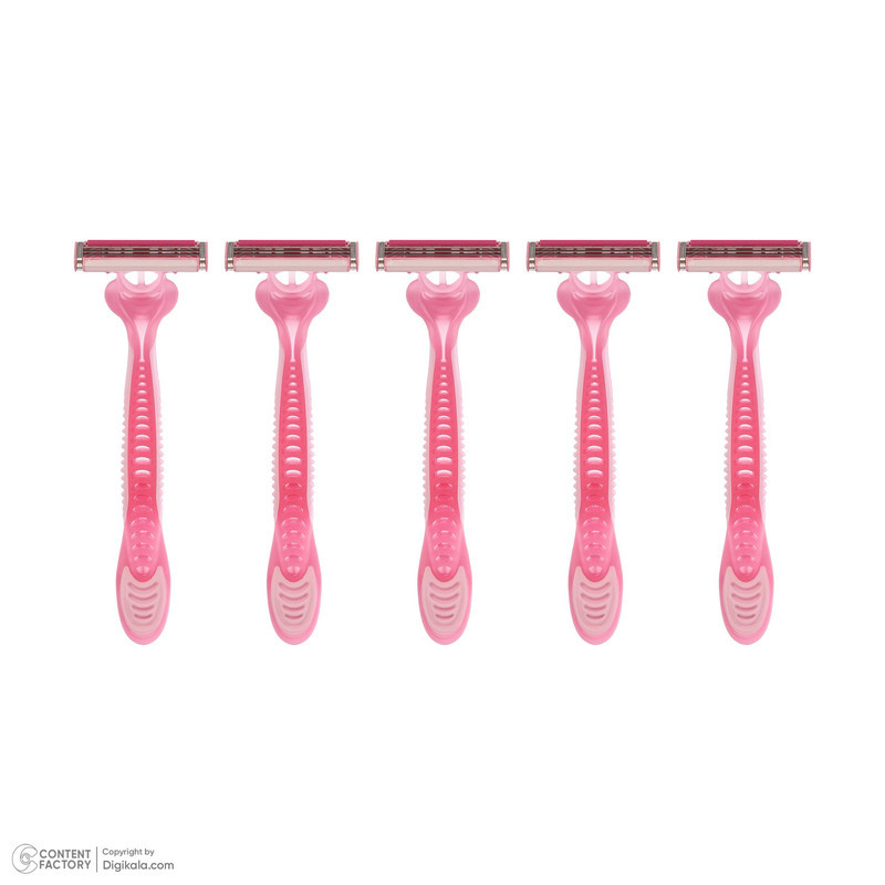 خود تراش ژیلت مدل Simply venus بسته 5 عددی