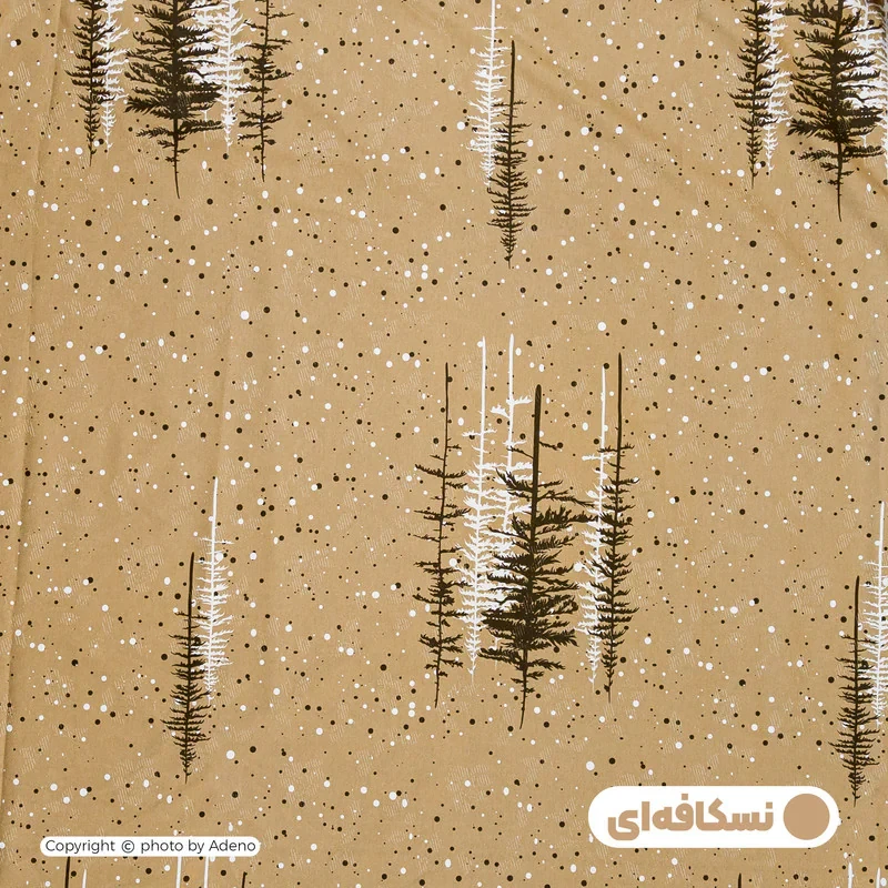 کاور لحاف آدنو مدل Pine کد IR165 دونفره سایز 220x240 سانتی متر