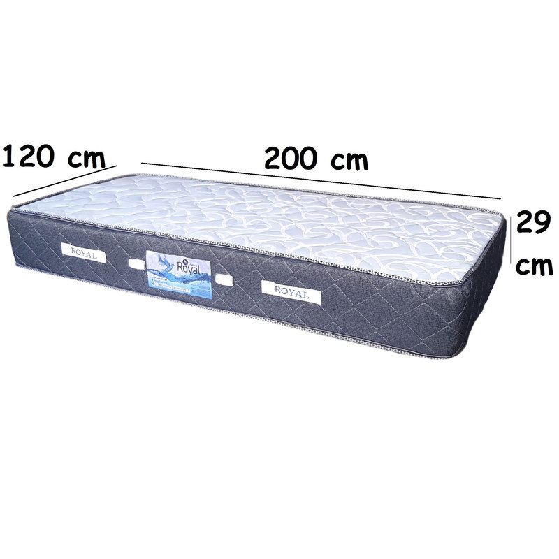 تشک رویال مدل آیسان M07 یک نفره سایز 200 × 120 سانتی‌ متر