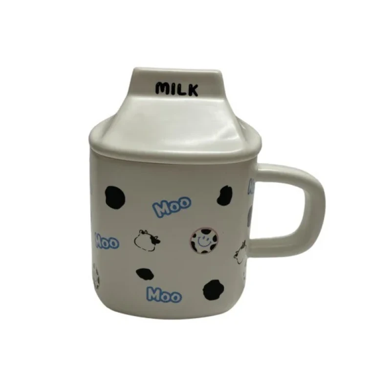 ماگ اسموتی مدل سرامیکی طرح گاو کد moo