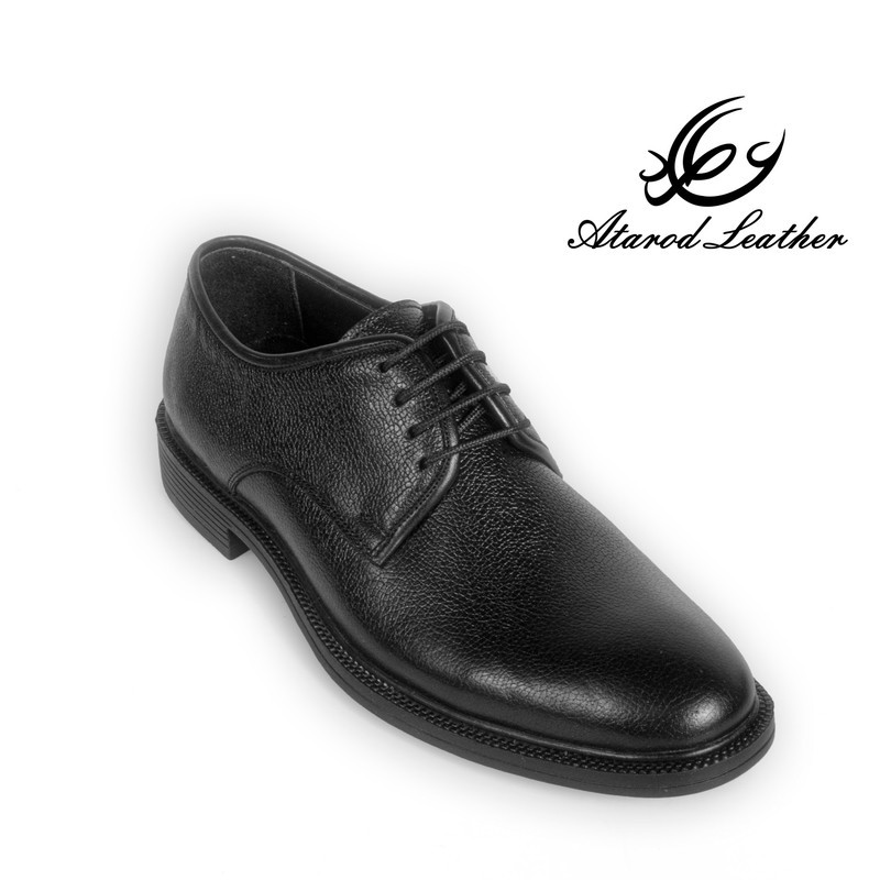 کفش مردانه چرم عطارد مدل چرم طبیعی کد SH135