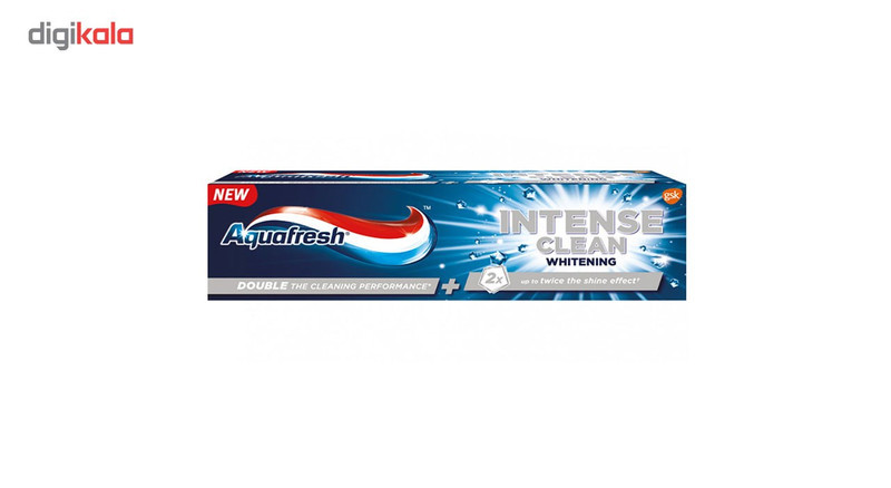 خمیر دندان آکوافرش سری Intense Clean مدل Whitening حجم 75 میلی لیتر