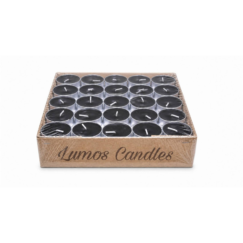 شمع وارمر بدون‌بو مدل لوموس مدل tea light بسته 100 عددی زمان اتمام 4 ساعت
