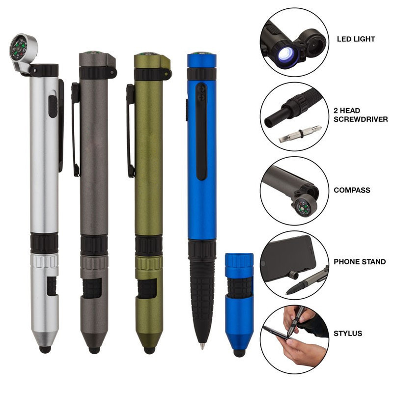 چراغ قوه مدل PEN-STAND-COMPASS