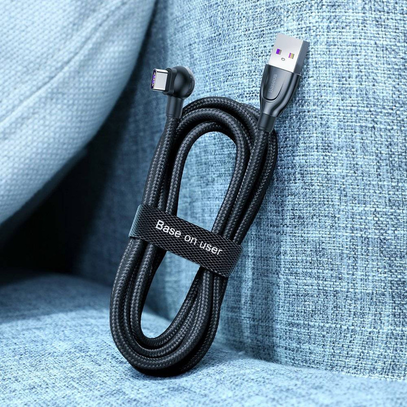 نگهدارنده کابل باسئوس مدل Velcro Strap ACMGT طول 3 متر