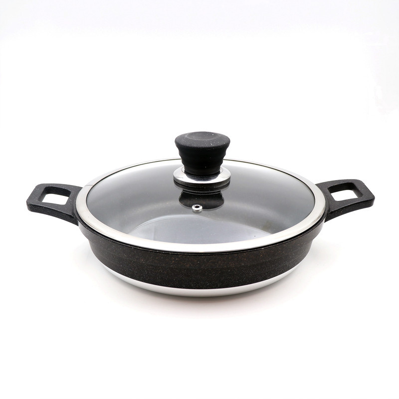 سرویس قابلمه و تابه گرانیتی 17 پارچه نیولایف مدل AFRA-6317
