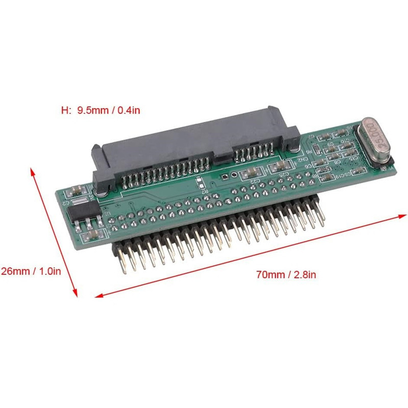 تبدیل پورت 2.5 اینچی IDE به SATA مدل Male IDE