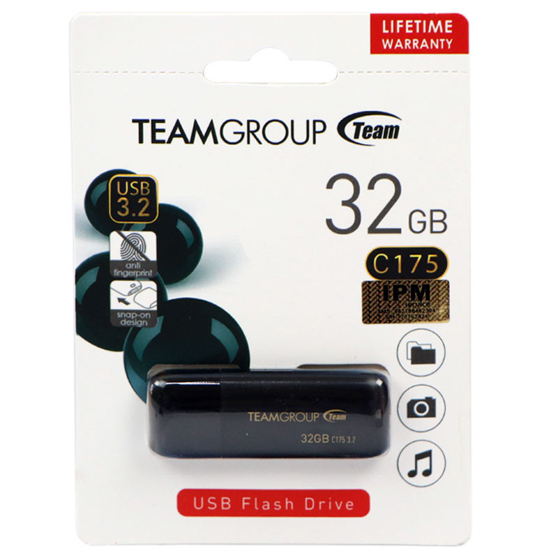 فلش مموری تیم گروپ مدل C175 USB3.2 ظرفیت 32 گیگابایت